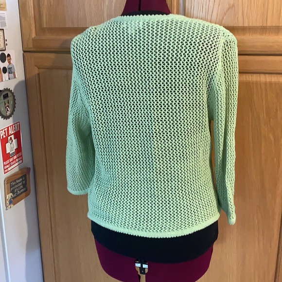 Christopher & Banks crochet cardigan - Picture 10 of 11